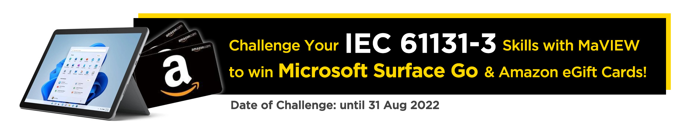 Challenge IEC 61131-3 with MaVIEW and Win Prizes 